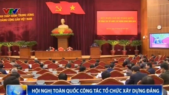 Hội nghị cán bộ toàn quốc về công tác tổ chức xây dựng Đảng năm 2015 - ảnh 1